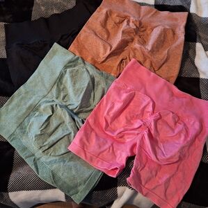 Shein bike shorts bundle size XL